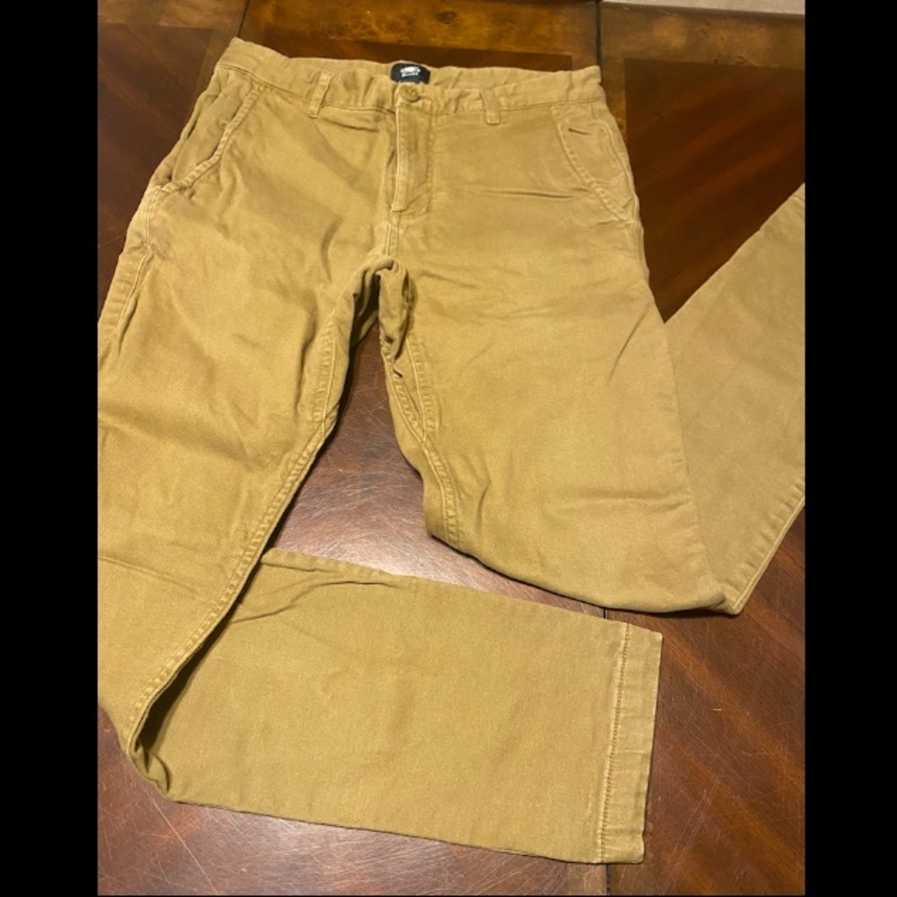 Roots Men's Slim Straight Tan Jeans